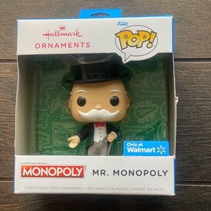 Hallmark Funko POP! Ornament Mr. Monopoly Monpoly Man Game 2022 New